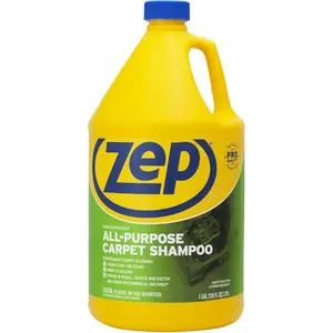 Zep All-Purpose Carpet Shampoo Concentrate Cleaner - 1 Gallon - ZUCEC128 - Professional Formula Removes Dirt and Stains