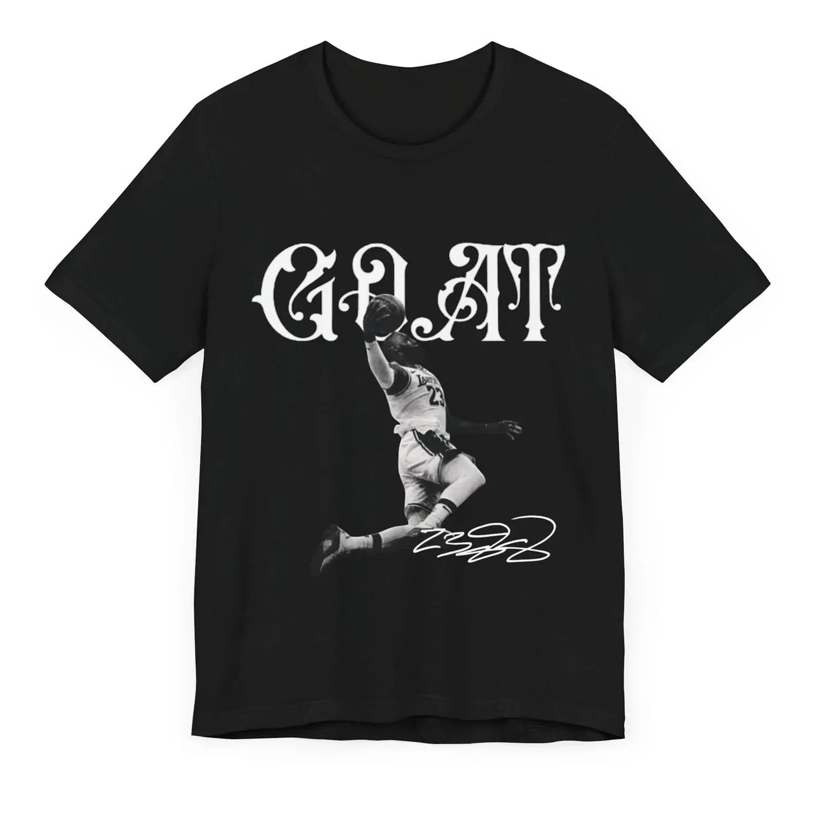 LeBron James Lakers Fan Tee Basketball T-Shirt - Gift for Him