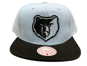 Mitchell & Ness Lt Bl/Blk NBA Memphis Grizzlies Uni Away 2 Tone Snapback