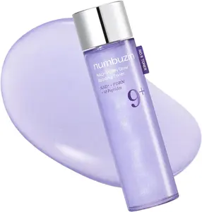 Numbuzin No.9 NAD+ Salmon PDRN Glow Boosting Toner for Radiance & Hydration, Lightweight Dewy Finish, 5.07 fl oz, Korean Skincare for Wrinkles & Fine Lines