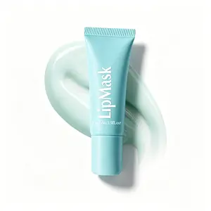 Calming Lip Care Mask, Soothing Care, Cool Peeling Lip Mask, Smooth Base Makeup, Hydrating Feel, Single Item, No Flammable Aerosols, Lip Treatments