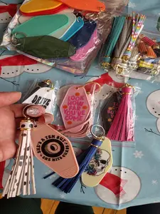 Funny Retro Hotel Keychains