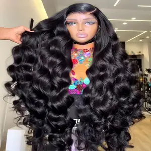 Gabrielle Hair 13x6 Lace Front Wigs Human Hair Wig 180% Density Body Wave Lace Front Wigs Human Hair Pre Plucked 13x6 HD Lace Frontal Wigs Human Hair For Black Women Glueless Wigs HD Transparent Lace Frontal Wigs Human Hair with Baby Hair summerwins
