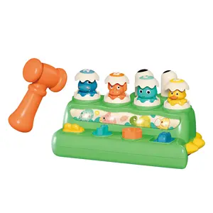 Knock Pull Push Educational Toy, Fun Interactive Learning Game, Develops Motor Skills and Cognitive Abilities, Motor Skill Development