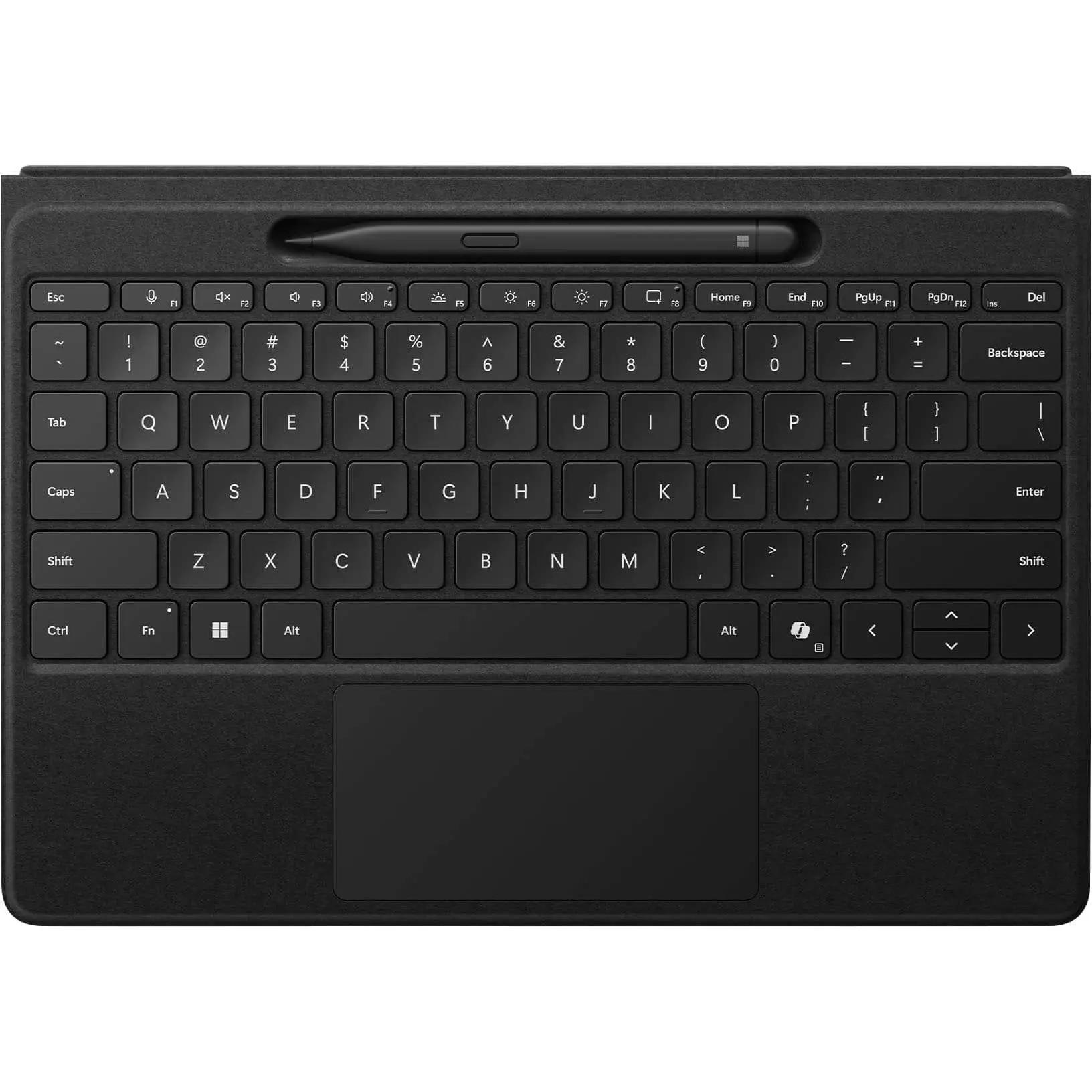 Microsoft - Surface Slim Pen (2nd Edition) and Pro 13 Flex Keyboard for Pro 13 (11th Edition), Pro 9, Pro 8 - Black