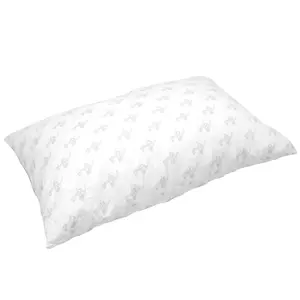 MyPillows Classic Bed Pillow - 100% Cotton Casing, Adjustable Loft, Machine Washable, Versatile Design for All Sleeping Positions