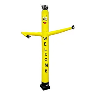 10ftNow Open Air Tube Dancer｜Sky Dancer Inflatable with Animated Waving Arms, Indoor & Outdoor Decor for Parties（without blower）