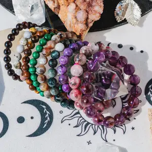 45 Different Natural Crystal Bracelet