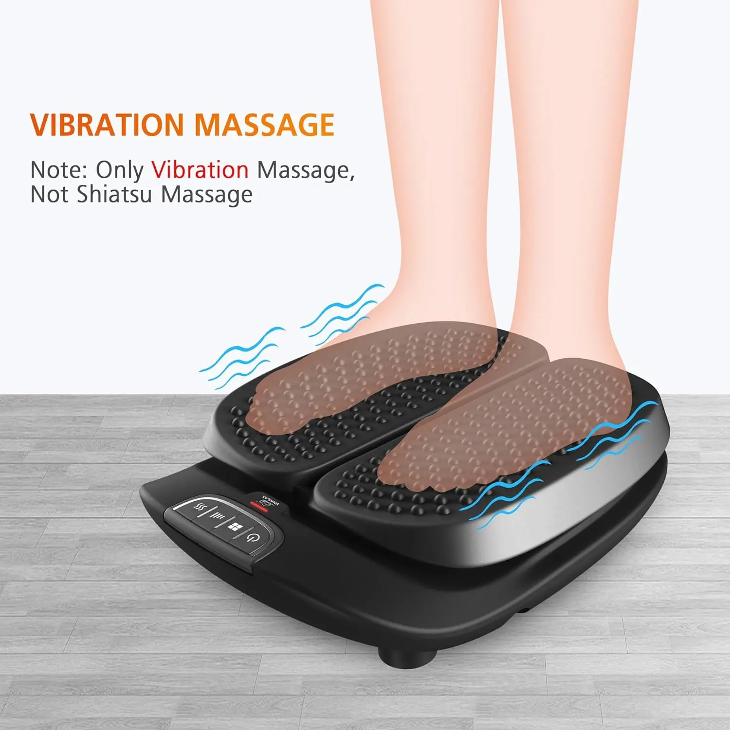 vibration massage plantar fasciitis Amazon.com: Portable Foot and Ankle Massager with Heat – 3-Speed Vibration  & 5-Temperature Settings, Wireless for Pain Relief, Swelling, Plantar  Fasciitis, Travel & Home Use (2) : Health & Household main image 0