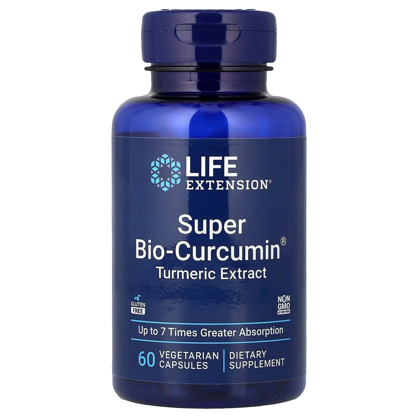 Life Extension Super Bio-Curcumin® Turmeric Extract, 60 Vegetarian Capsules (400 mg per Capsule)