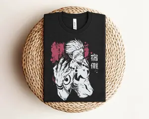 Sukuna Thirst Trap Shirt, Anime Graphic T-Shirt