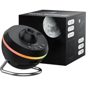 Galaxy Projector,  Projector  Planetarium with 1 Glass Projection Disc, 180? Rotatable Starry Sky Night Light with Meteor Effects & Light Strip for Bedroom,  & Adults