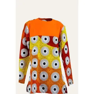 6. Haba (Rare) Ankara Long Sleeved Shirt