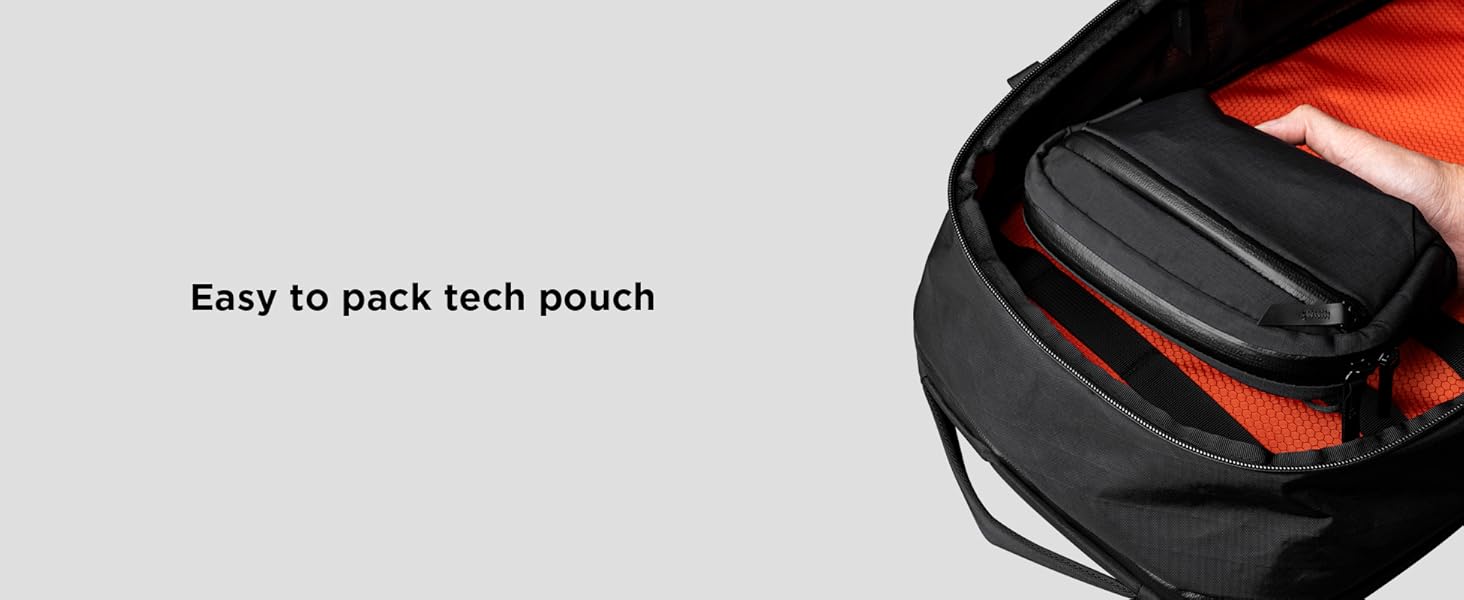 ALPAKA Flight Sling Bag 1L - Men's Crossbody Bag with Adjustable & Detachable Shoulder Strap - Tech Organizer