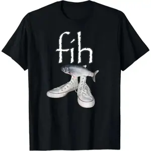 Humorous Fish Meme T-Shirt Featuring Misspelled Fish and Funny Fish Calling Design