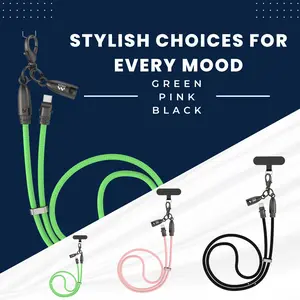 Neck-Mounted Charging Cable