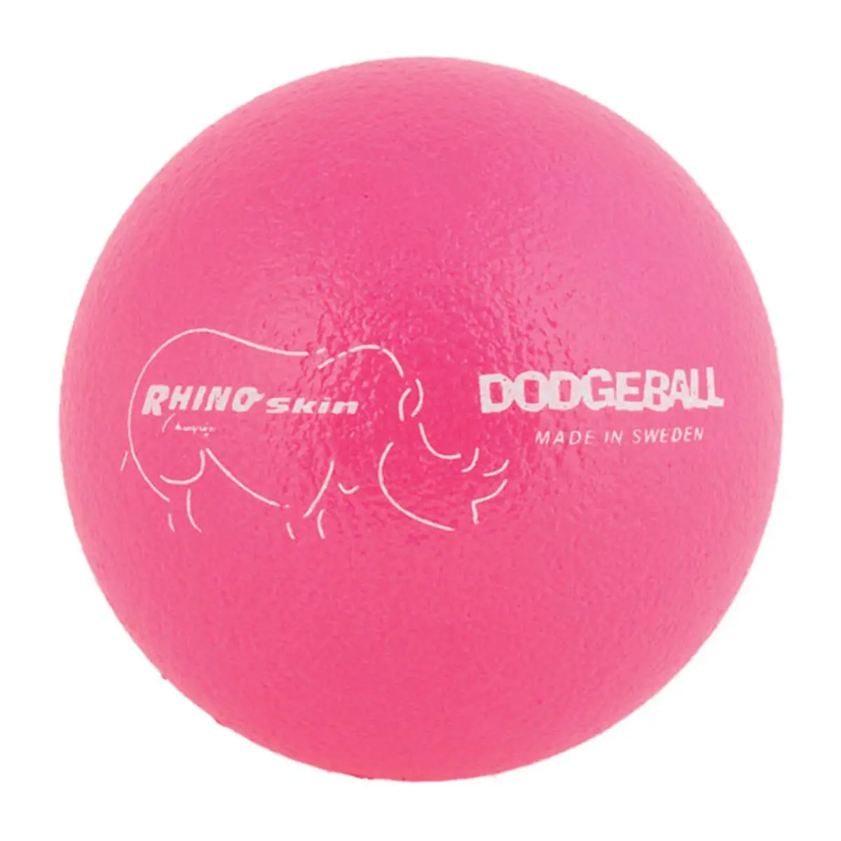 CHAMPION Rhino Skin Dodgeball - 6.3 in Low Bounce Ball with Durable Foam Core, Non-Sting Tearproof Coat, Easy of Play for Safe Play Experience, Indoor/Outdoor Sports & Balance Training, Fitness Enthusiast, Non-Sting Coating