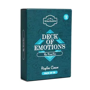 54 Cards / Deck Deck of Emotions Game Cards Regulate Emotions & Build Better Relationships Board Game Card Family Gathering Game
