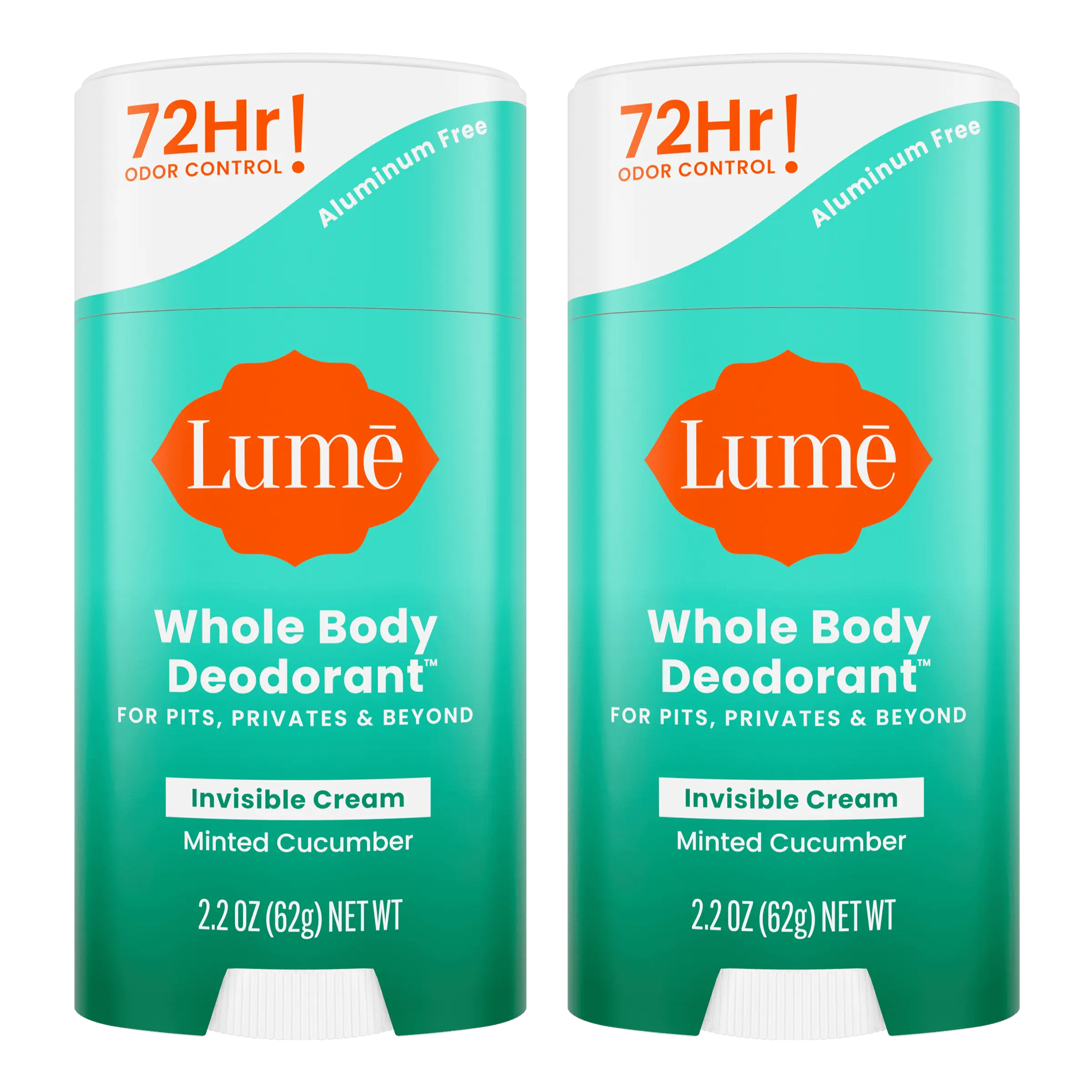 Cream Stick Whole Body Deodorant- Aluminum Free - Multipack - Lume Deodorant Cream Stick Whole Body Deodorant- Aluminum Free - Multipack - Lume Deodorant