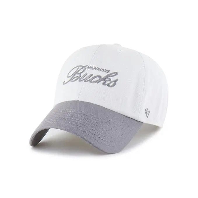 '47 Brand Crossover Basics Clean Up Milwaukee Bucks Adjustable Hat