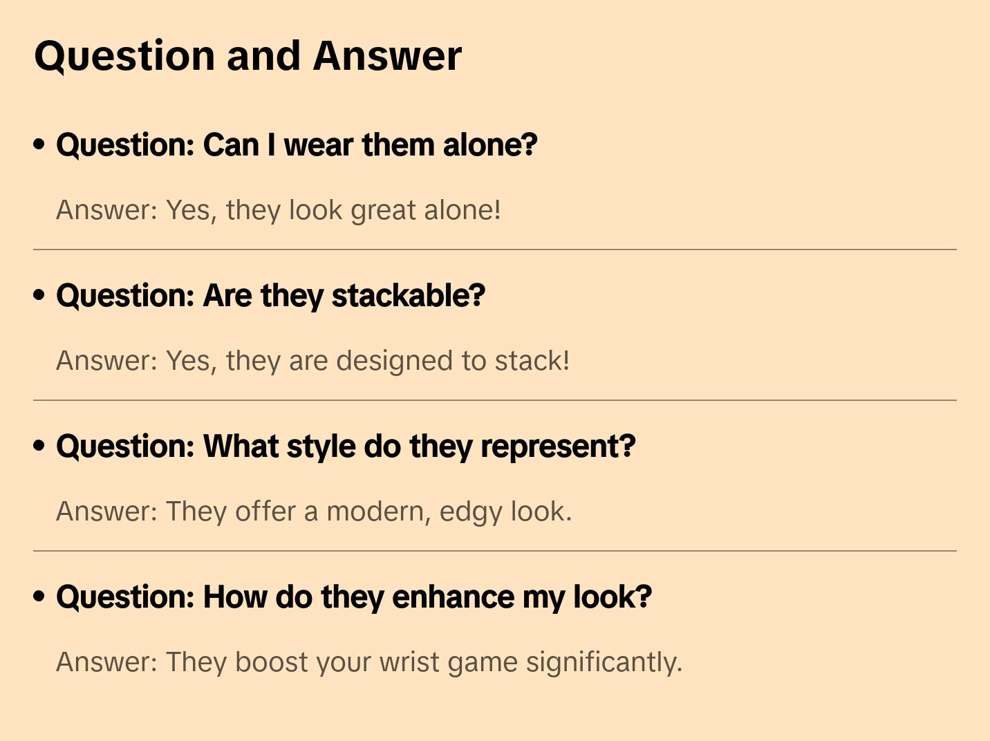 Berlin Chunky Stack Bangles