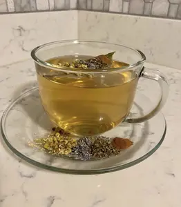 Mother Nature Tea - Herbal Blend for Menstruation Comfort with 15 Tea Bags Halal Certified Caffeine-Free Earthy Flavor