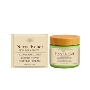 Nerve Relief Magnesium Cream with MSM & Arnica, Soothes Nerves & Daily Soothing Support