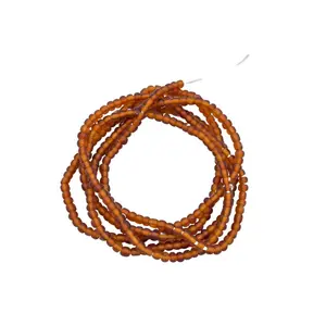Brown African Waist Beads for Women | Waist Beads | Large Seed Beads | Afrocentric | Cloth & Cord