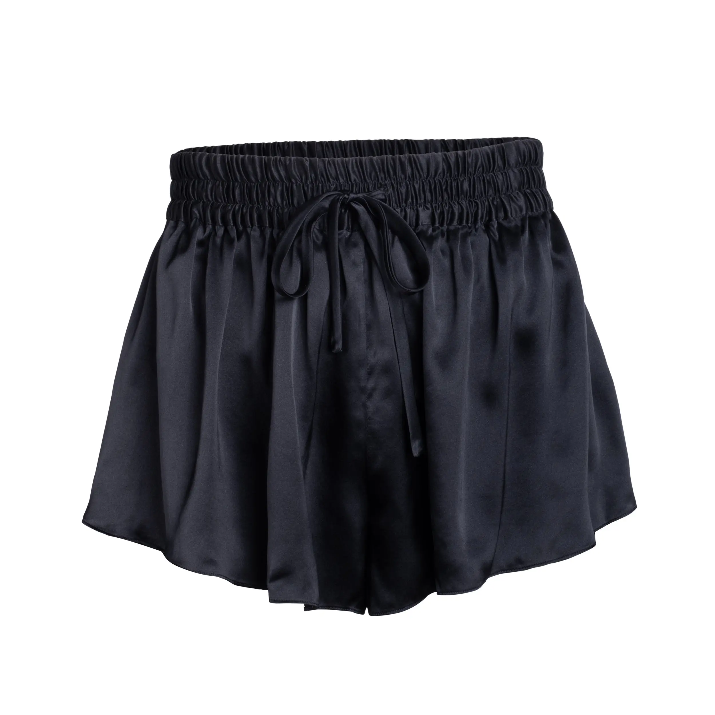 silk short in noire