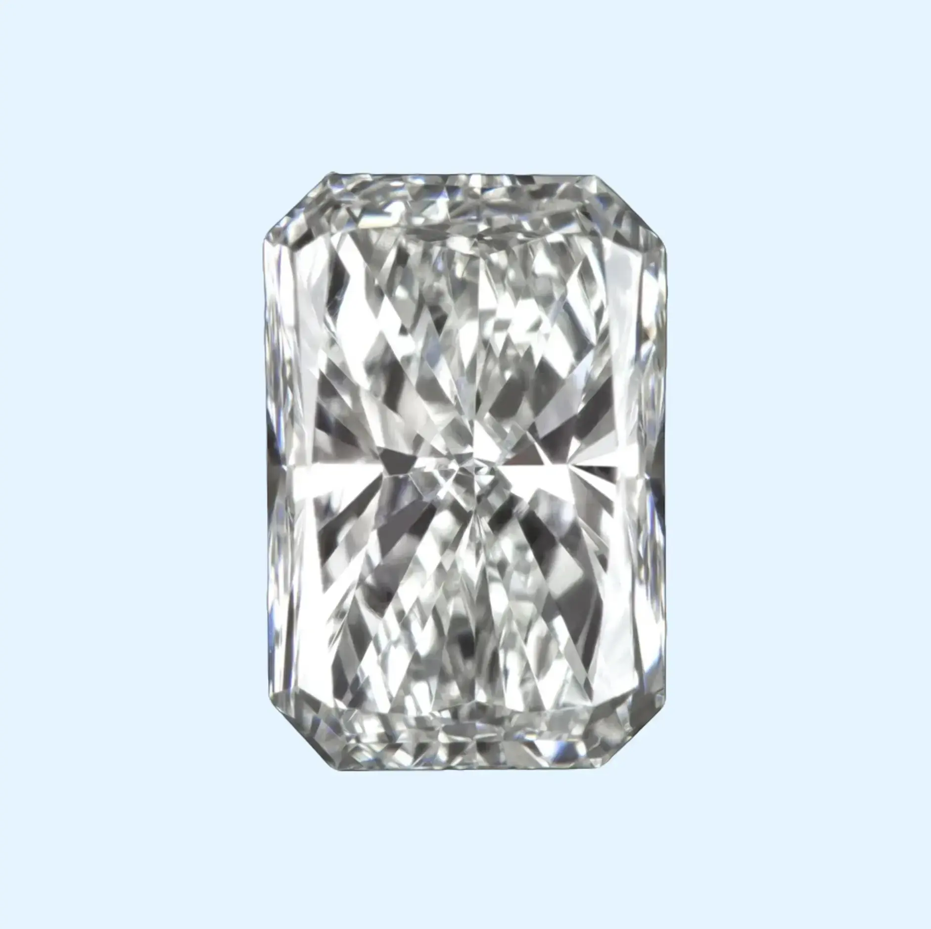 IGI Certified 5.80 Carat F VS 1 Radiant Lab Grown Diamond IGI: 801667182