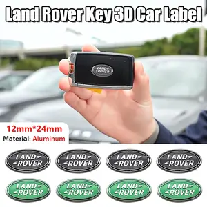 5/10pcs Land Rover car remote control key sticker key sticker key label badge decorative decal suitable for Land Rover Range Rover/Aurora/Discovery Sports Edition/Guardian and other models Car Key Stickers Key Fob Decal