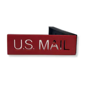 Sleek US MAIL Mailbox Flag - Easy Install for Brick & Stone Mailboxes