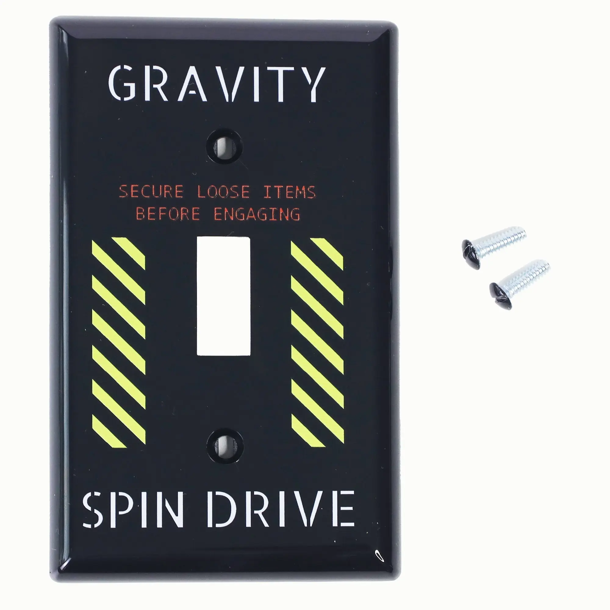 Gravity Spin Drive Plastic Switch Plate