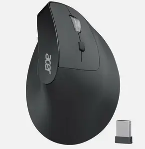 Acer Ergonomic Mouse Wireless, Adjustable DPI Vertical Mouse 1000/1200/1600