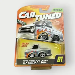 Car Tuned '67 Chevy C10 Z-MACKS Series 9 Mainline 2026 1/64 Diecast Metal Model Car Tuned C-10