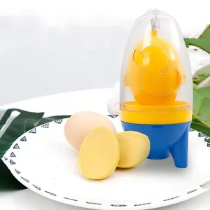 The Viral Duck Egg Spinner That Makes Perfect Golden Eggs Every Time – Pull String Egg Yolk Mixer for Easy, Mess-Free Hard Boiled Eggs