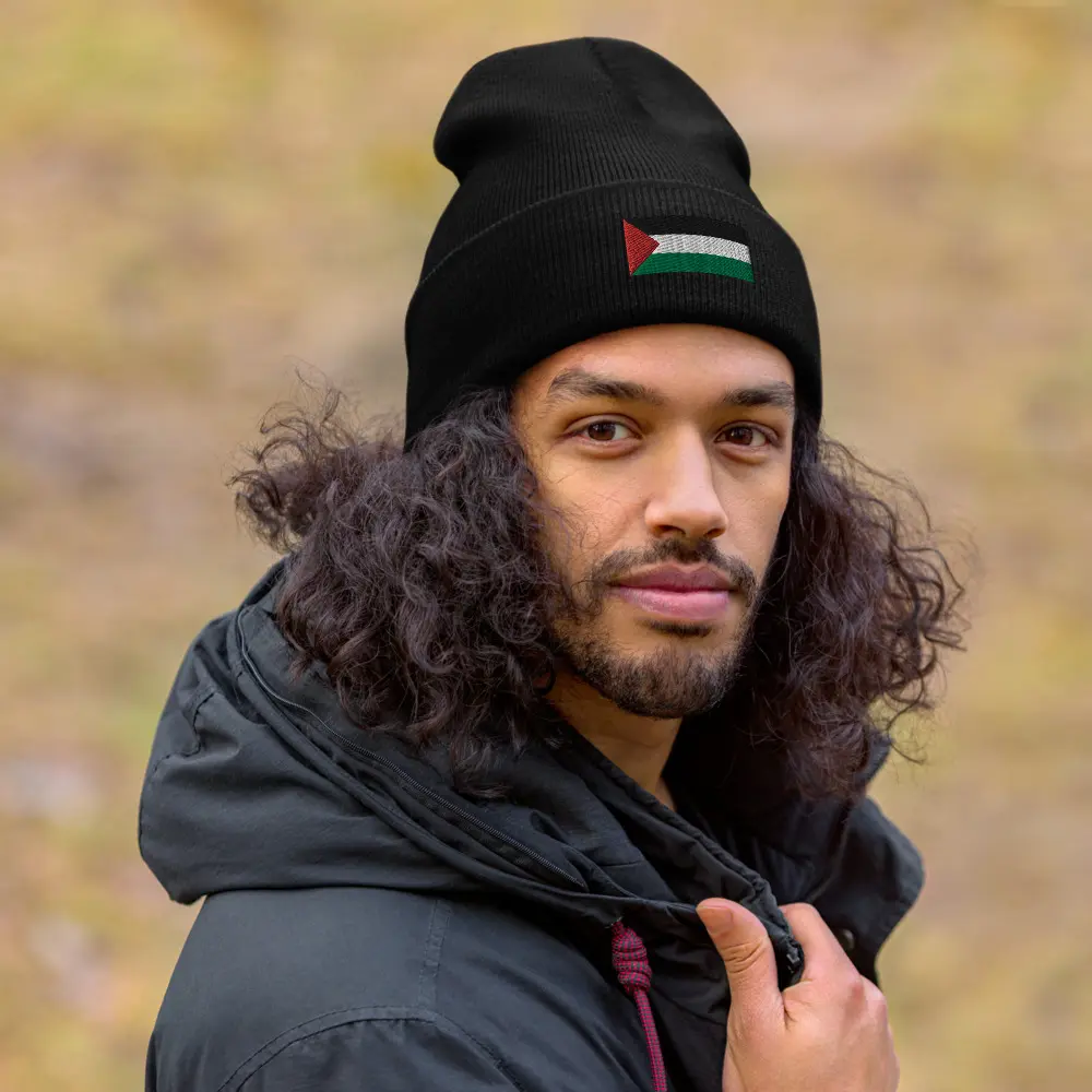 Palestine 60% of sales to UNWRA & Aid-Cuffed Beanie
