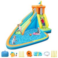 Style2 w/Climbing Wall Splash Pool Sprayers