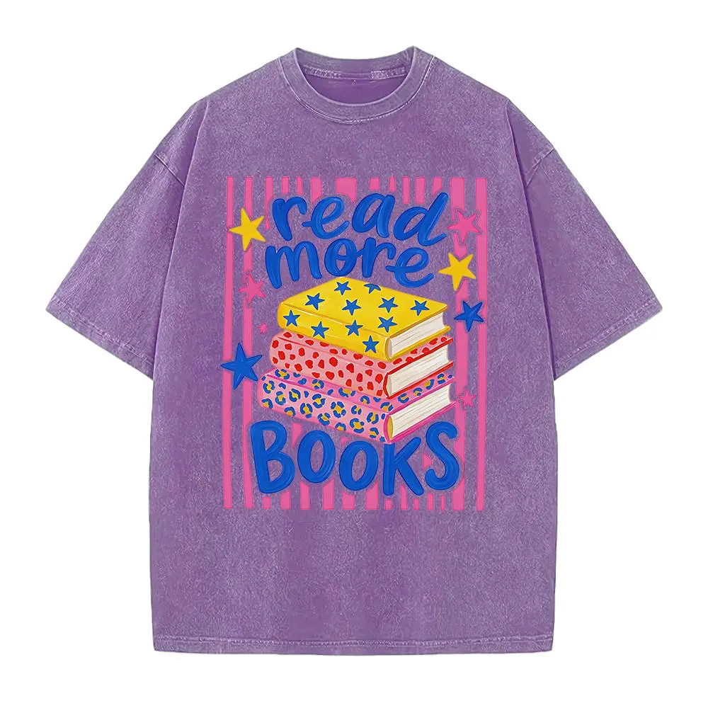 Washed T-shirt-Purple