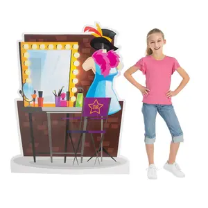 58" Studio VBS Backstage Dressing Room Cardboard Cutout Stand-Up
