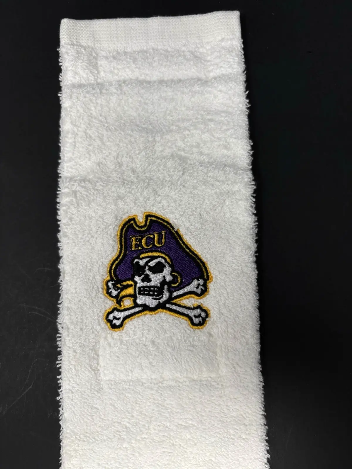 East Carolina Pirates ECU College Football QB Game Towel White Cotton New
