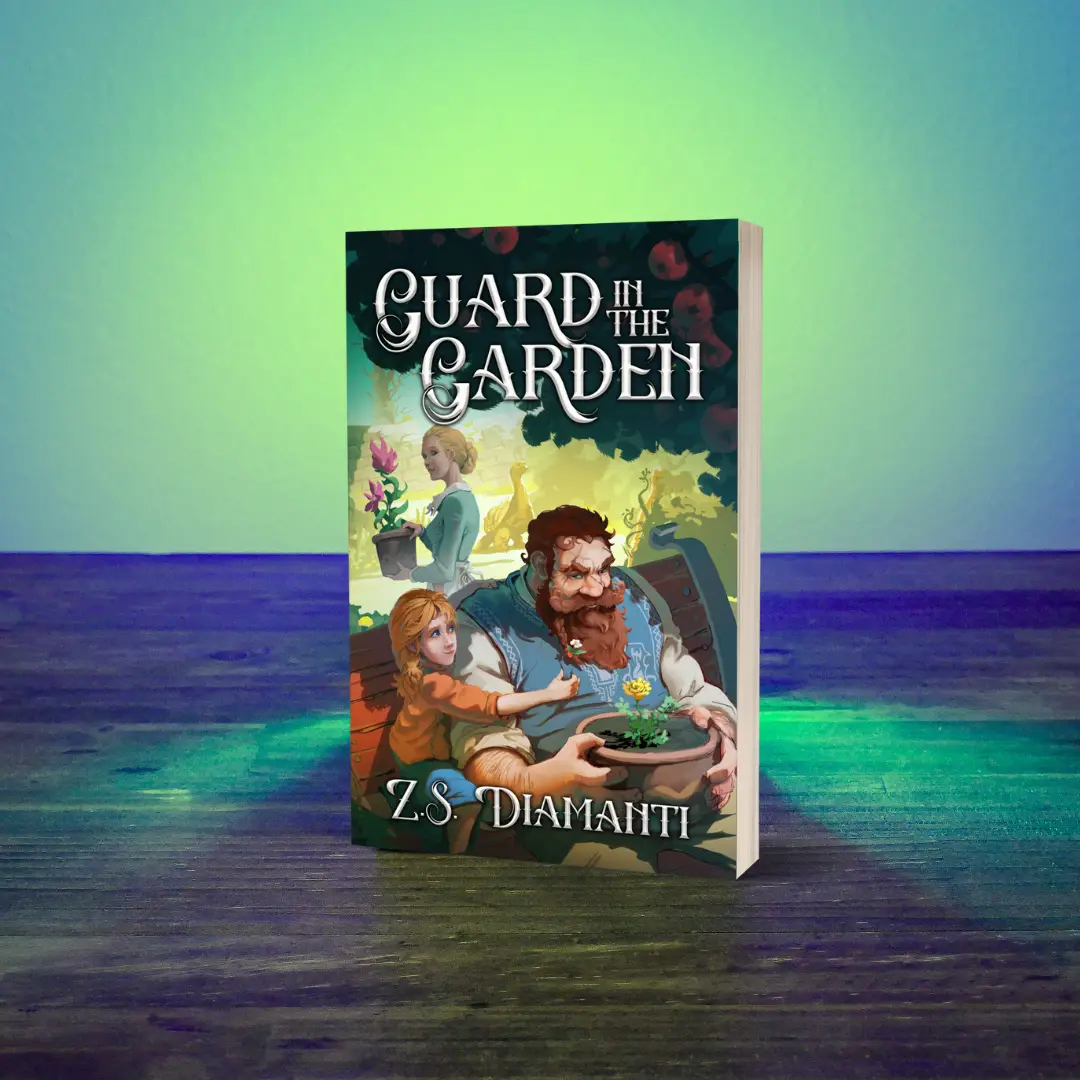Guard in the Garden (Signed Paperback) - Cozy Fantasy by Z.S. Diamanti - Book 1 in Fables of Finlestia - Magic, Sweet Romance, Healing Overcoming Fear