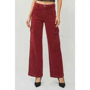 Winona High Rise Wide Cargo Pants - FINAL SALE