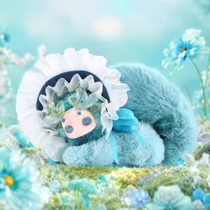 GULULU Deer Brings Flowers Series ABS-PVC Blind Box, Kawaii Deer Collectible Figurine, Cute Mystery Figure for Desktop & Room Decor, Gift for Collectors