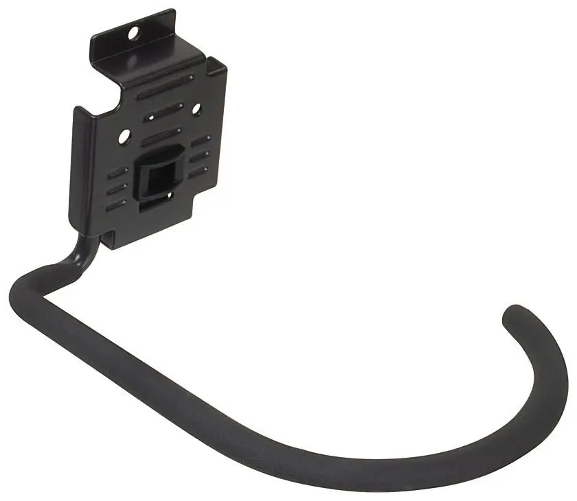 HandiWall Fat Tire Bike Hook with Locking Slatwall Bracket | Vertical Garage Storage