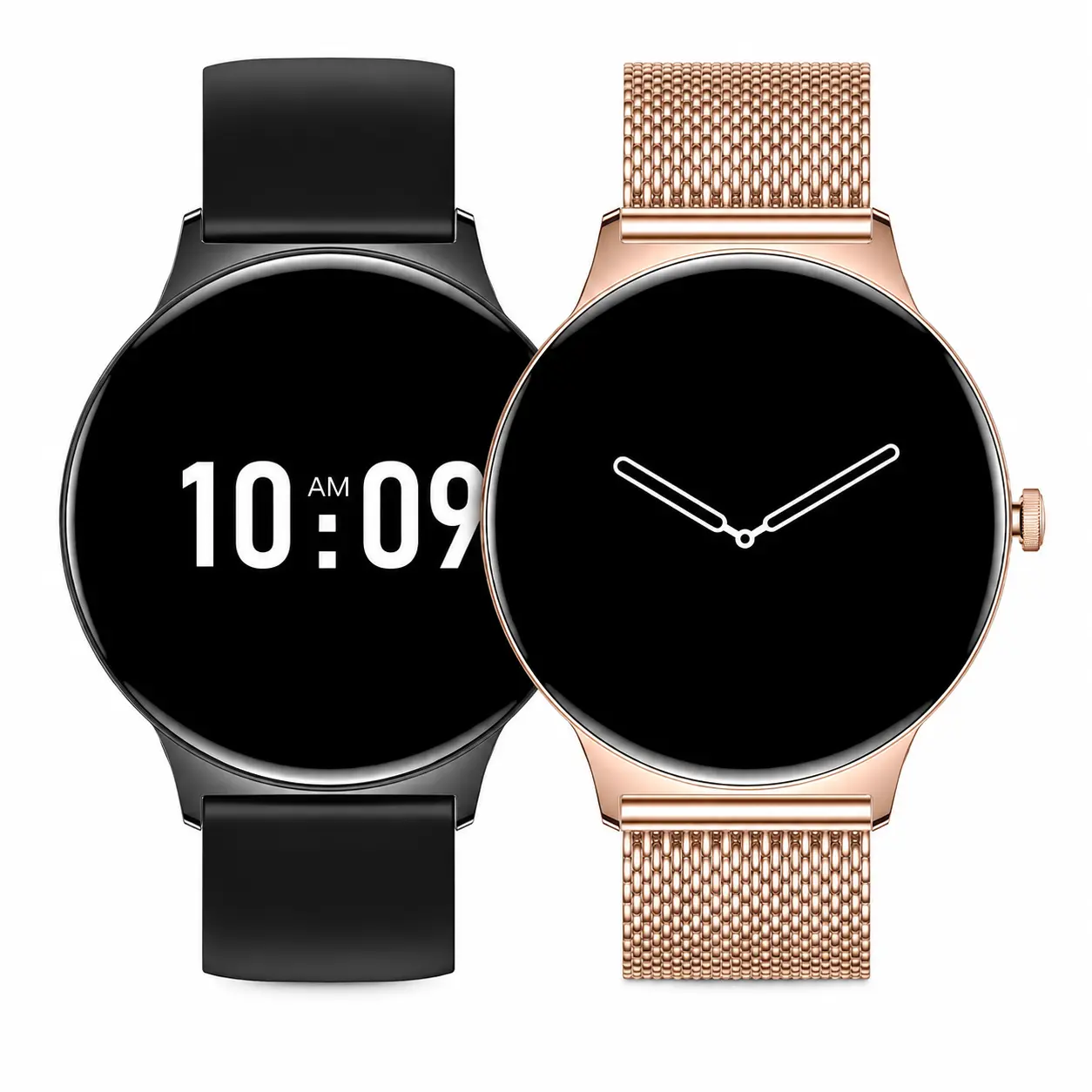 Aetow Premium Women's Smartwatch - Wearable Device for Android, 1.43” AMOLED 466×466 Display, Bluetooth Calling, 7.9mm Ultra-Thin Metal Design, Always-On Display, 100+ Sports Modes, Heart Rate, SpO2, Sleep & Cycle Tracking, Water-Resistant, Running