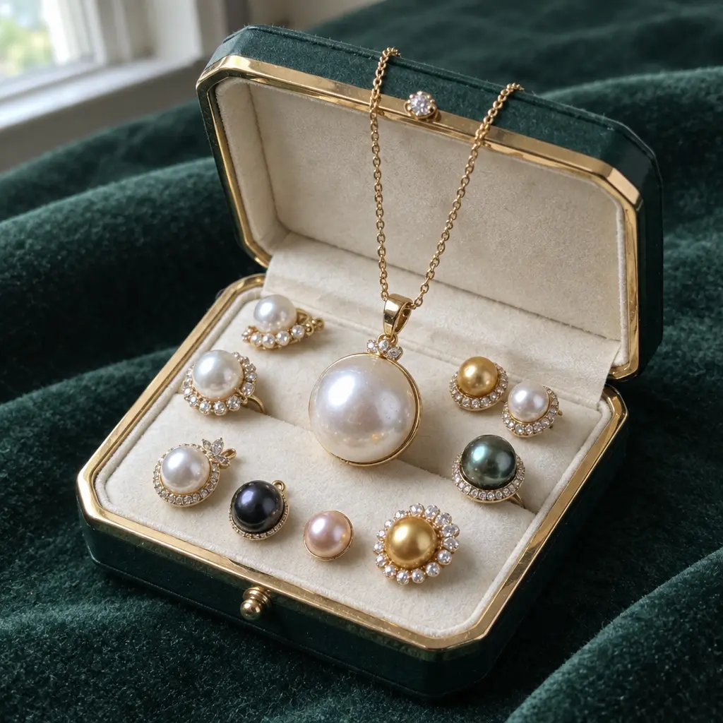 Pearl Jewelry Collection Box- 【Rae】