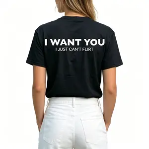 "I Just Can't Flirt" Graphic Tee |   Funny Streetwear Statement T-Shirt |   Unisex Aesthetic Casual Daily Wear Top