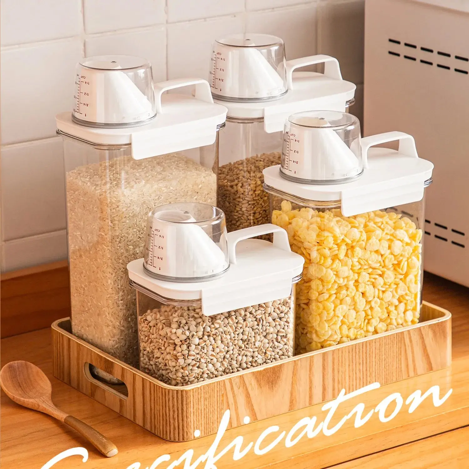 Reusable Laundry Detergent & Grain Storage Dispenser – Sealed & Space-Saving!