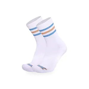 Axle Sock | Tan & Blue
